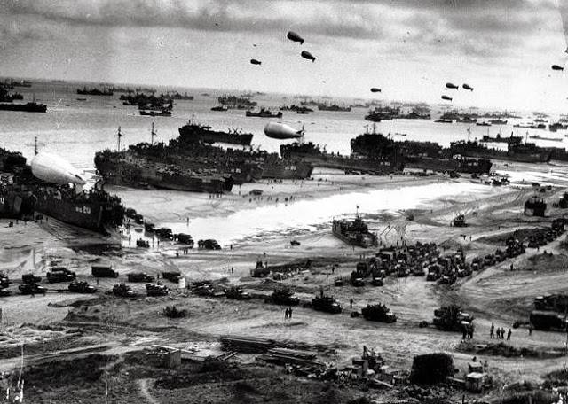 Débarquement 6 juin 1944 photo ancienne